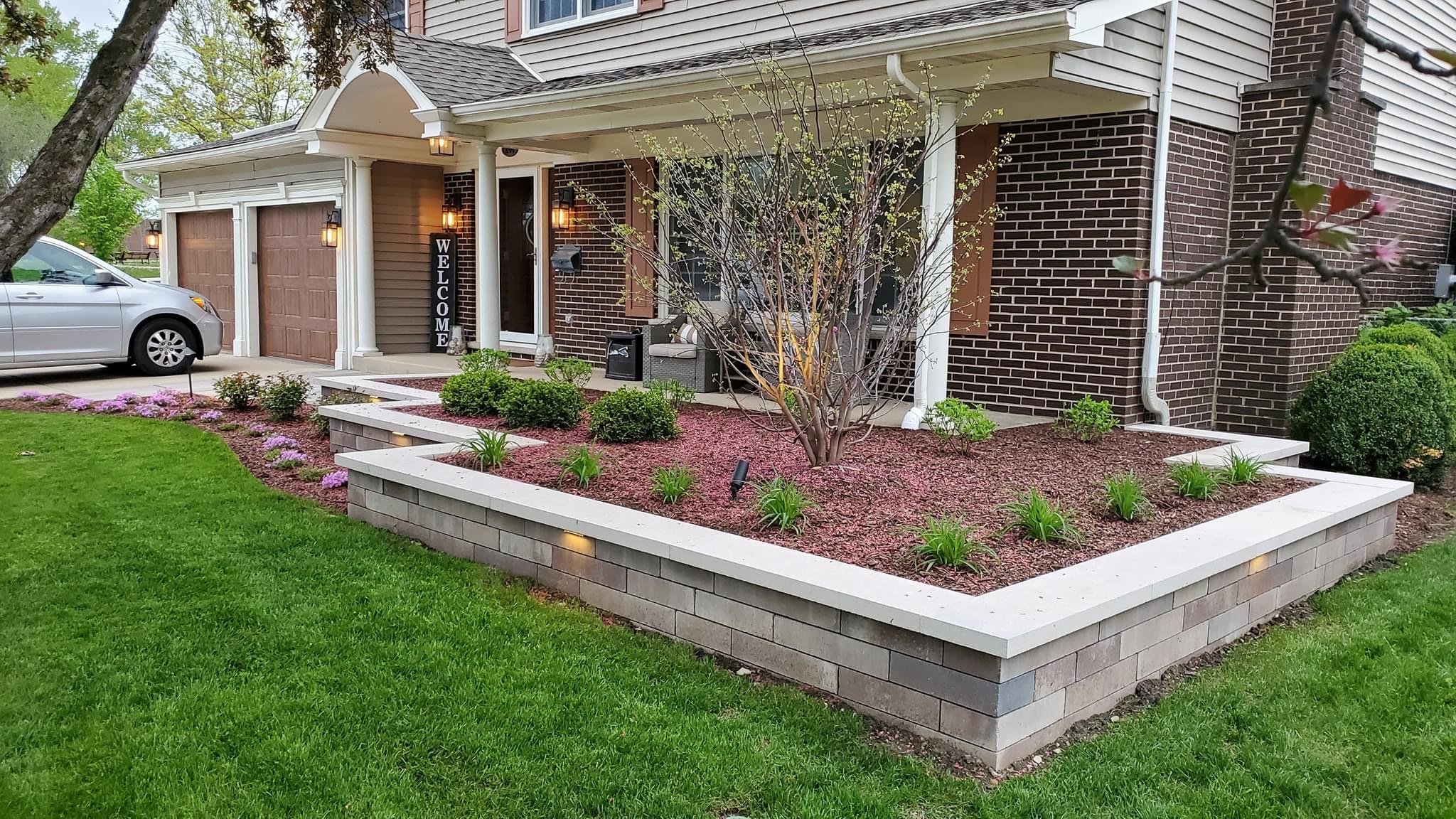 Fresh lawn care project